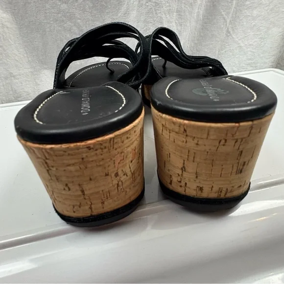 Donald J. Pliner Women's Sheena 2 Cork Platform Wedge Sandals 7.5 - Picture 7 of 11